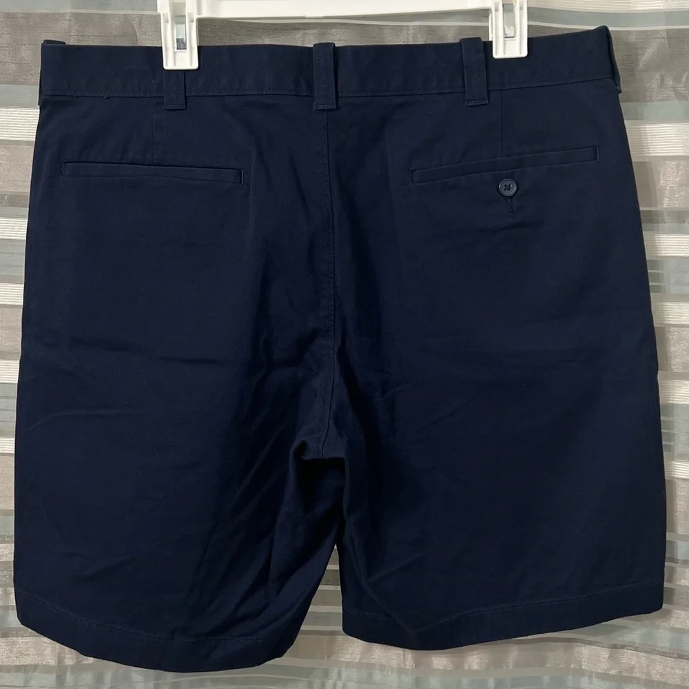 J. Crew Navy Blue Flat Front Shorts